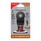 Diablo Diablo Starlock 2-1/2 in. W Bi-Metal Curved Contact Edge Oscillating Blade Nail-Embedded Wood 1 pk DOS250BW - alternate 2